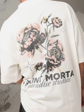 Saint Morta Wildflower T-Shirt Off White